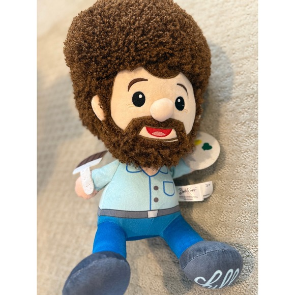BOB ROSS 13" Plush‎ Large  Excellent condition ! - Picture 1 of 7